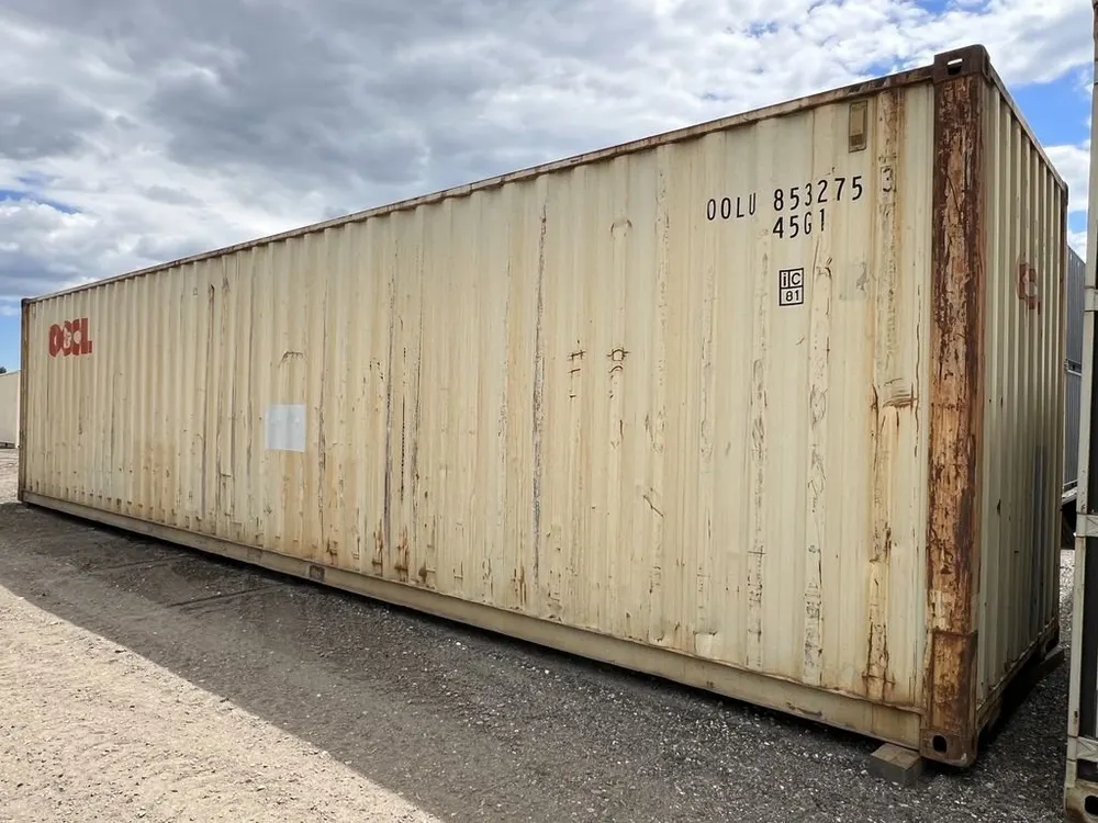 40-Fuß-High-Cube-Lagercontainer WWT, gebraucht – Bild 3 von 9