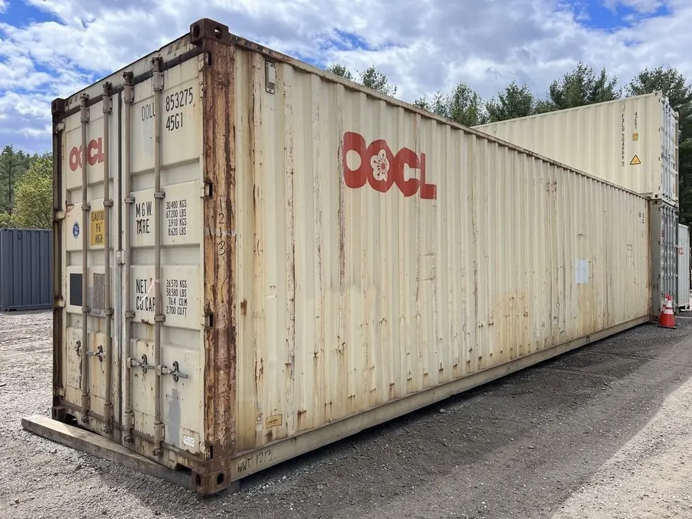 40-Fuß-High-Cube-Lagercontainer WWT, gebraucht – Bild 5 von 9