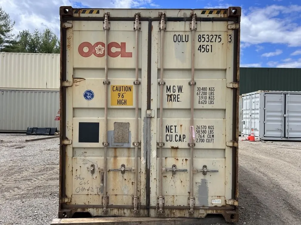 40-Fuß-High-Cube-Lagercontainer WWT, gebraucht – Bild 6 von 9