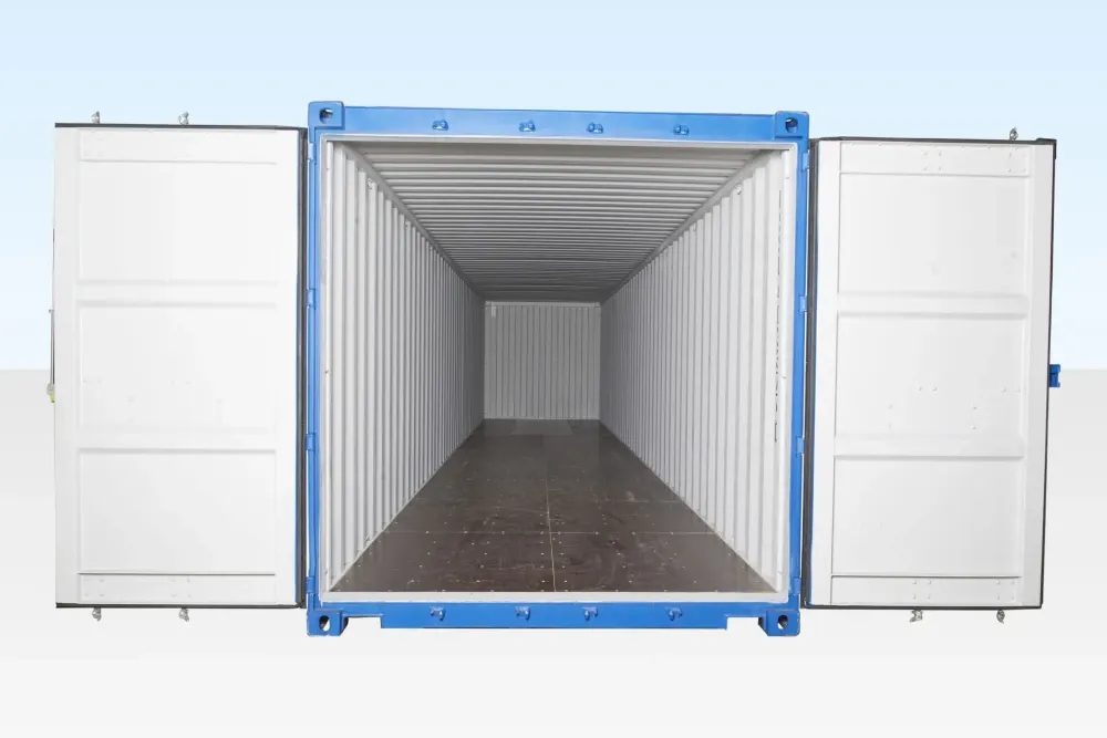 40-Fuß-ISO-Seecontainer, blau – Bild 4 von 5