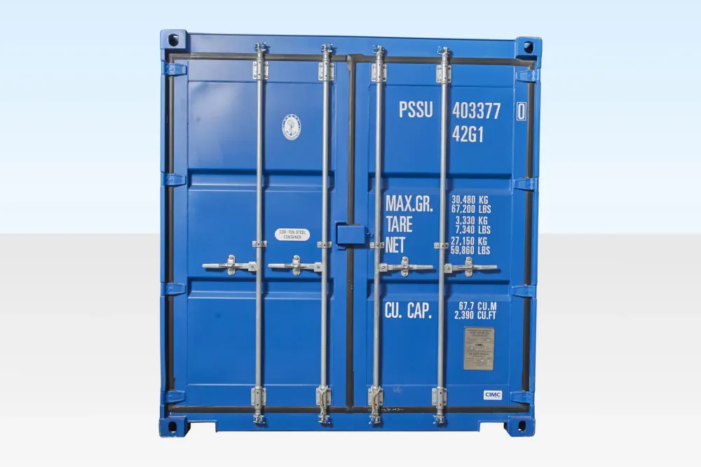 40-Fuß-ISO-Seecontainer, blau – Bild 5 von 5
