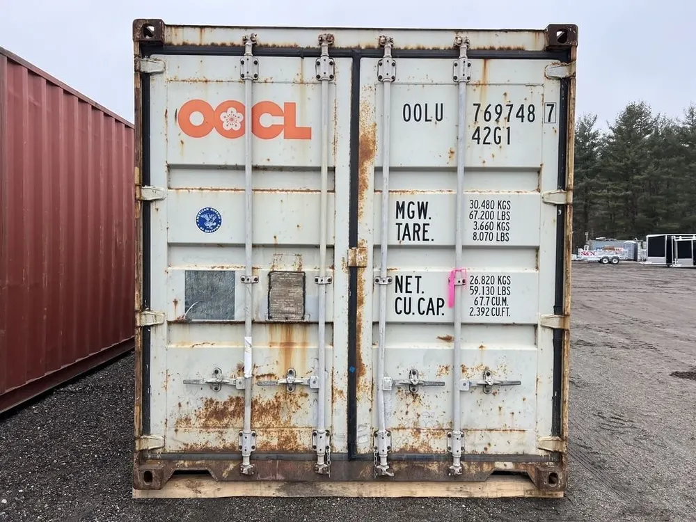 40-Fuß-Lagercontainer gebraucht, Standardhöhe, cargo-tauglich – Bild 3 von 10
