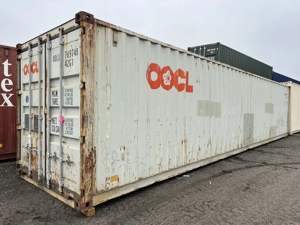 40-Fuß-Lagercontainer gebraucht, Standardhöhe, cargo-tauglich – Bild 4 von 10