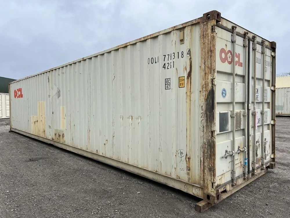 40-Fuß-Lagercontainer Standardhöhe, wind- und wasserdicht – Bild 2 von 10