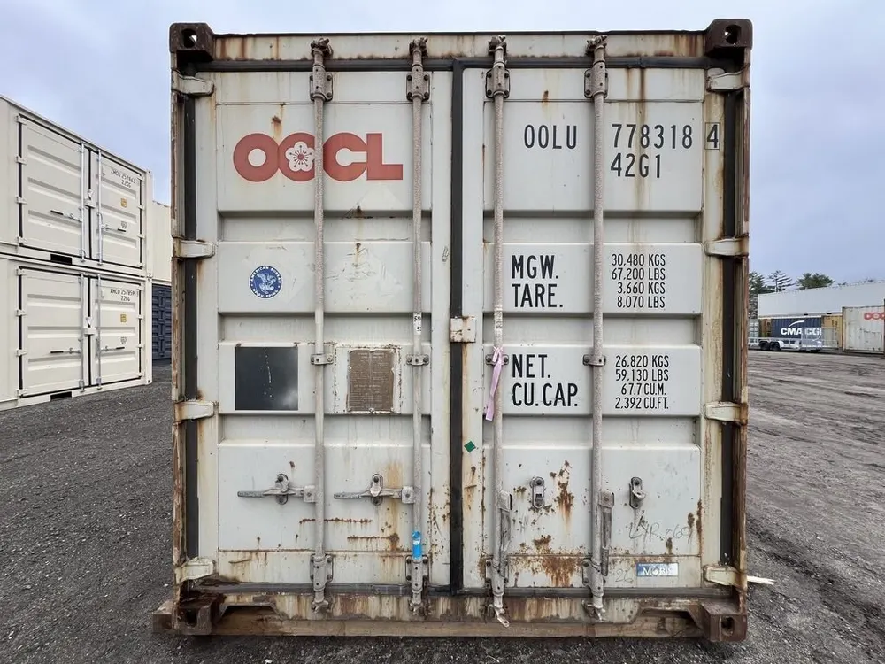 40-Fuß-Lagercontainer Standardhöhe, wind- und wasserdicht – Bild 3 von 10