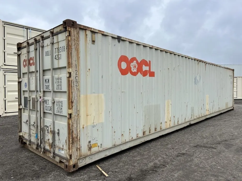 40-Fuß-Lagercontainer Standardhöhe, wind- und wasserdicht – Bild 4 von 10