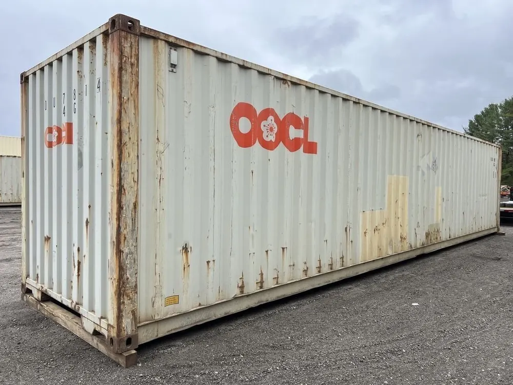 40-Fuß-Lagercontainer Standardhöhe, wind- und wasserdicht – Bild 8 von 10