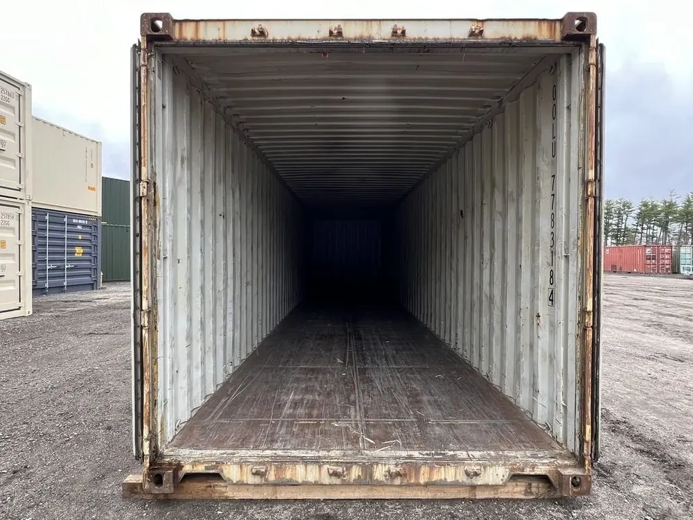 40-Fuß-Lagercontainer Standardhöhe, wind- und wasserdicht – Bild 10 von 10