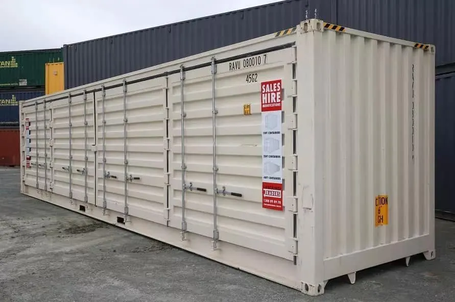 40-Fuß-Open-Side-Container, neuwertig – Bild 3 von 4