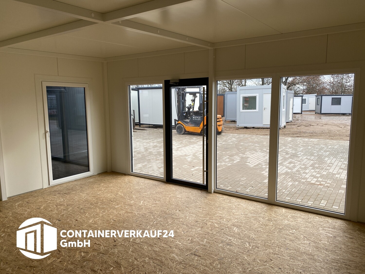Bürocontainer 6,00 x 5,00 m Typ London – Bild 7 von 12