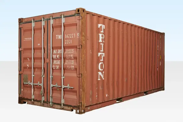 20-Fuß-Seecontainer gebraucht, wind- und wasserdicht