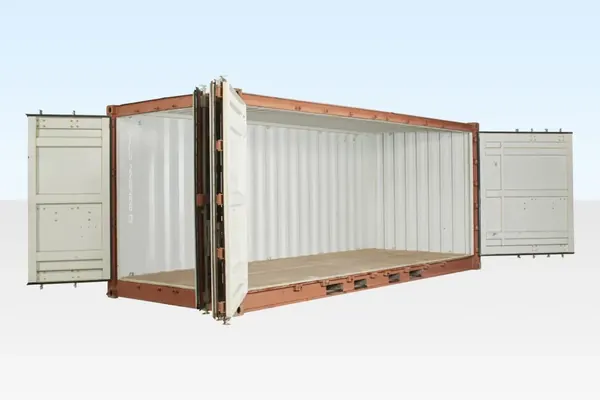 20-Fuß-Open-Side-Container gebraucht (Full Side Access)