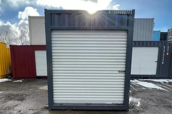 10-Fuß-High-Cube-Container mit Rolltor