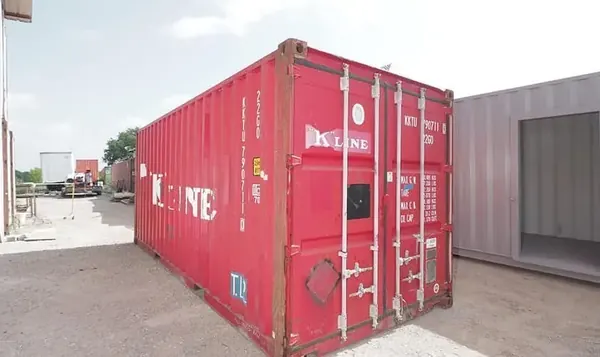 20-Fuß-Seecontainer, gebraucht