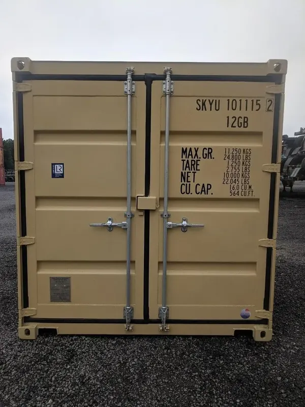 10-Fuß-Standardcontainer One-Trip, neuwertig