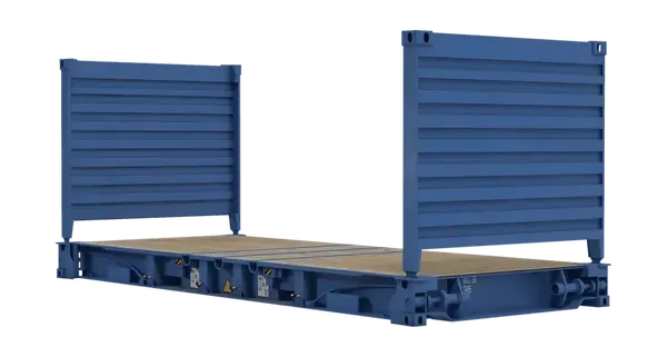 20-Fuß-Flatrack-Container, neu