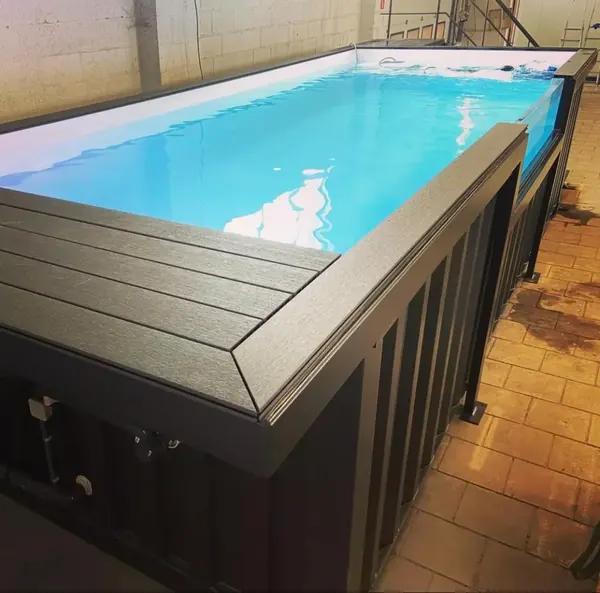20-Fuß-Pool-Container, Schwimmbecken auf Containerbasis
