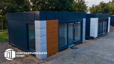 Bürocontainer 6,00 x 5,00 m Typ London – Die Container