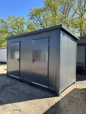 4,00 x 2,00 m Doppel-WC und Duschcontainer – Die Container